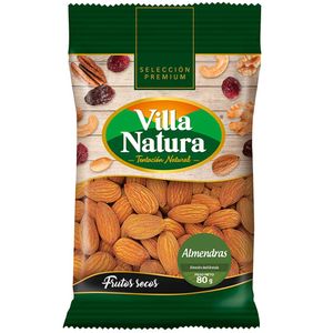 Almendras VILLA NATURA Bolsa 80g