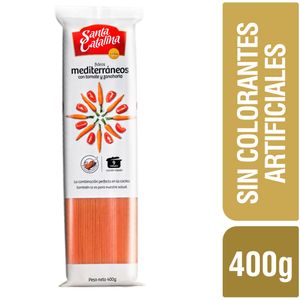 Fideos SANTA CATALINA con Tomate y Zanahoria Bolsa 400g