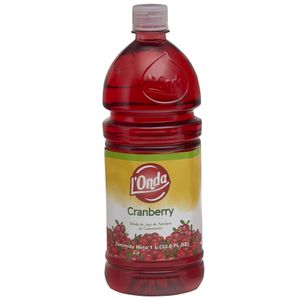 Jugo de Fruta L'ONDA Cranberry Botella 1L