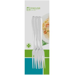 Tenedor FACUSA Grande Semieco 3pzas