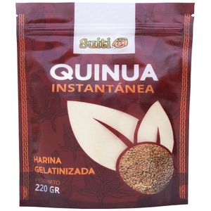 Harina Gelatinizada de Quinua SUITI Paquete 220g
