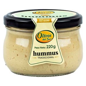 Hummus Tradicional OLIVOS DEL SUR Frasco 220g