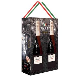 Pack Espumante TOSTI Asti Botella 750ml Paquete 2un