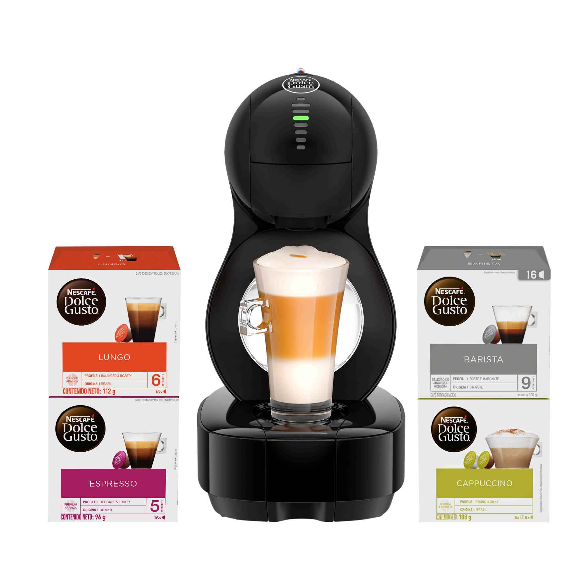 Cafetera NESCAFÉ DOLCE GUSTO Lumio Negro | Vivanda