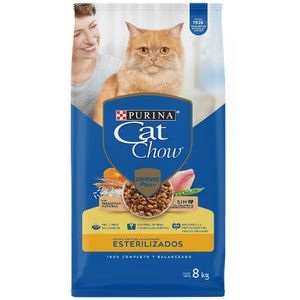 Comida para Gatos CAT CHOW Esterilizados Bolsa 8Kg