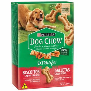 Galletas para Perros DOG CHOW Maxi Adulto Caja 500g