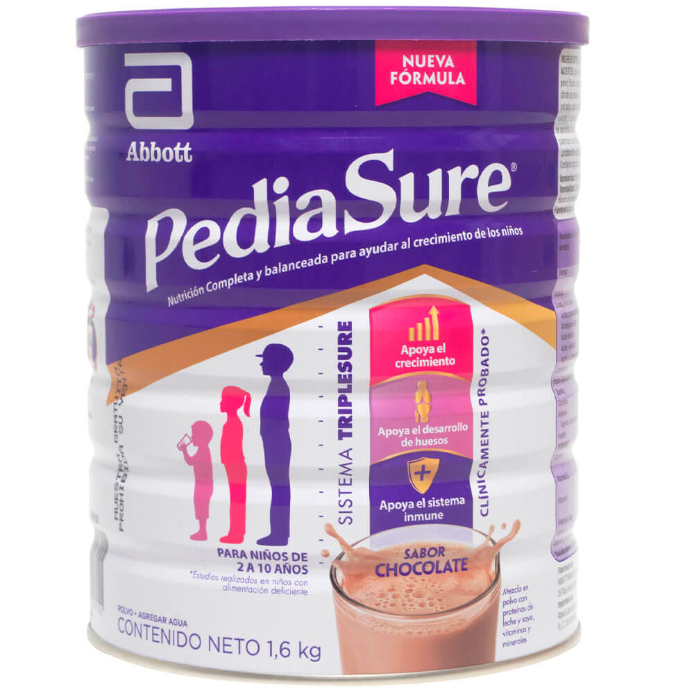 Alimento Nutricional PEDIASURE Chocolate Lata 1.6Kg