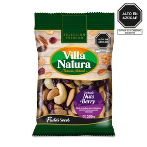 Cocktail de Nueces VILLA NATURA Nuts & Berry Bolsa 250g