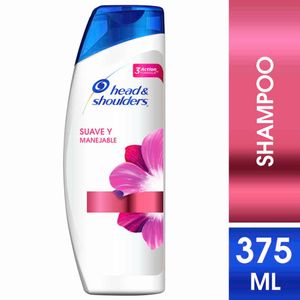 Shampoo HEAD & SHOULDERS Suave y Manejable Frasco 375ml