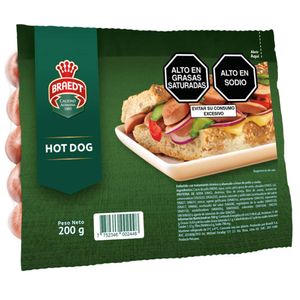 Hot Dog BRAEDT Paquete 200g