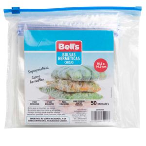 Bolsas Herméticas BELL'S Chicas Paquete 50un