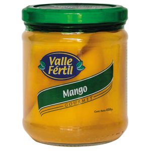 Conserva de Mango en Rodajas VALLE FÉRTIL Frasco 450g