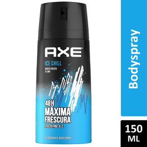 Deocolonia para hombre en Aerosol para Hombre AXE Ice Chill Efecto Frío Frasco 150ml
