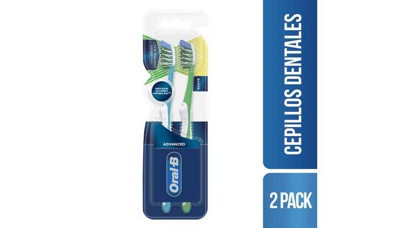 Pack Cepillo dental Oral B suave 2 un