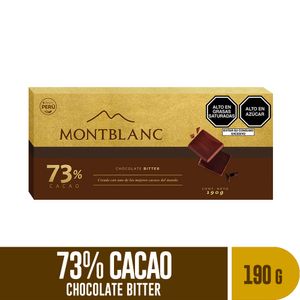 Chocolate Bitter MONTBLANC Tableta 190g