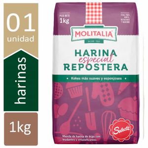 Harina Selecta MOLITALIA Bolsa 1Kg