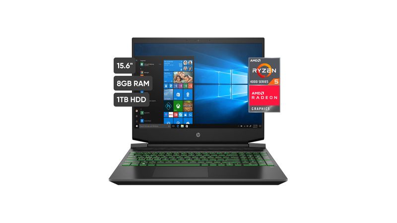 Laptop Gamer HP EC1022LA 15 Ryzen 5 8GB 1TB