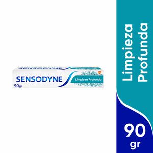 Pasta Dental SENSODYNE Limpieza Profunda - Tubo 90g