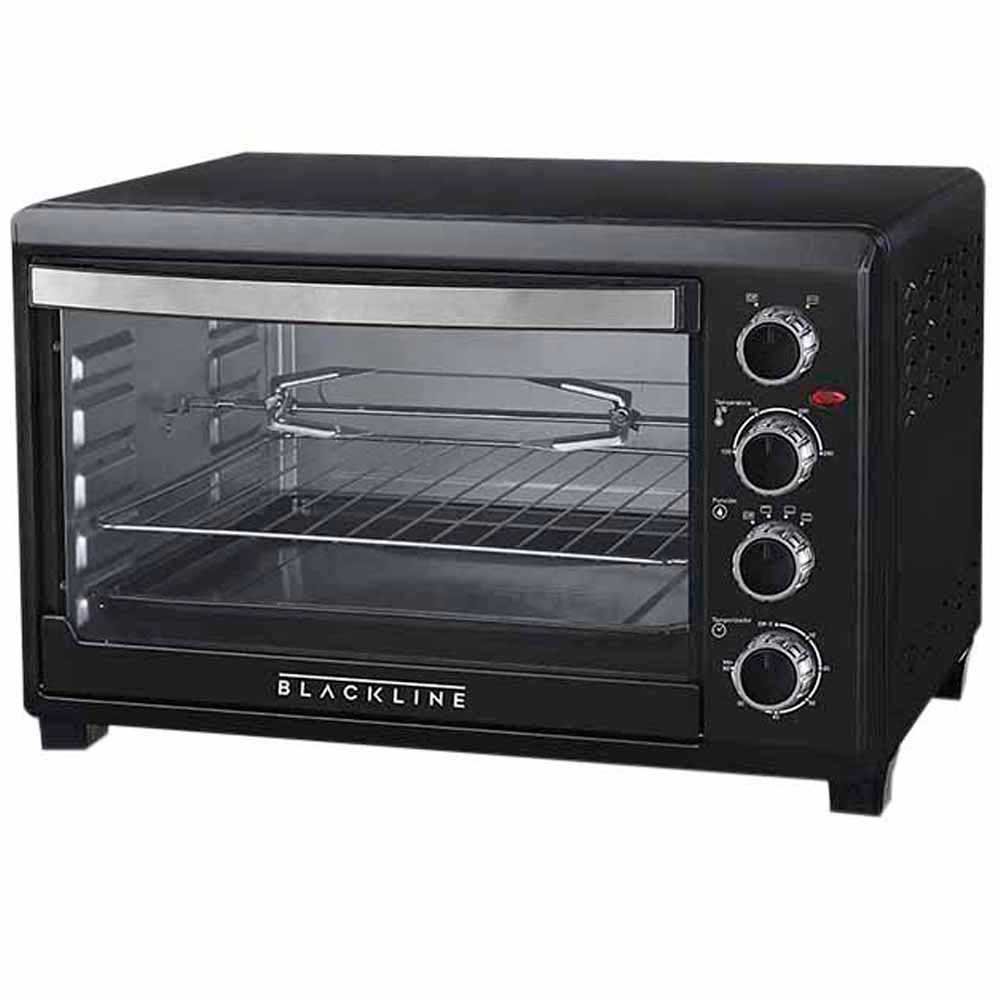 Horno Eléctrico BLACKLINE GR38B Negro | Vivanda