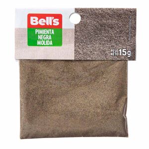 Pimienta Negra Molida BELL'S Sobre 15g