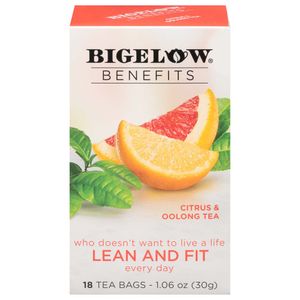 Infusión BIGELOW Herbal Tea Citrus & Oolong Caja 18un