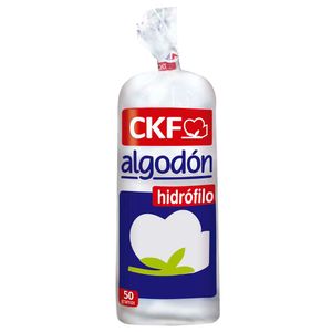 Algodón CKF Hidrofilado Bolsa 50Gr