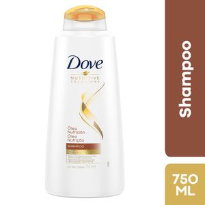 Shampoo DOVE Óleo Nutrición Frasco 750ml