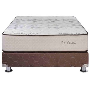 Conjunto Box Tarima EL CISNE Zaroh 2 Plazas + 2 Almohadas de Fibra + Protector
