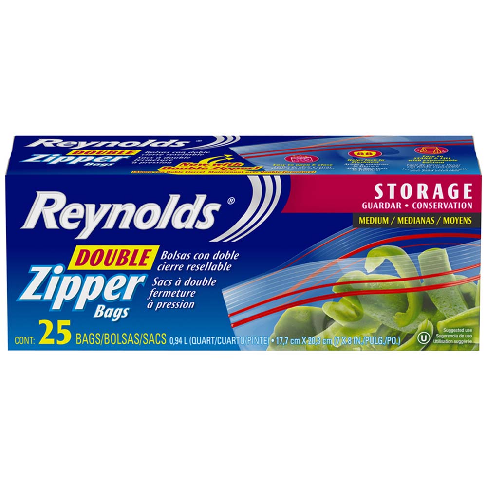 Reynolds best sale zipper bags