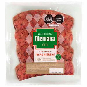 Chorizo Finas Hierbas SALCHICHERÍA ALEMANA 400g