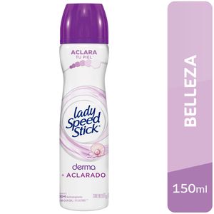 Desodorante Aerosol para Mujer LADY SPEED Derma + Vitamina E Frasco 150ml