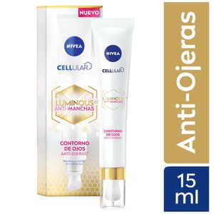 Contorno de Ojos Antimanchas NIVEA Cellular Luminous Tubo 15ml