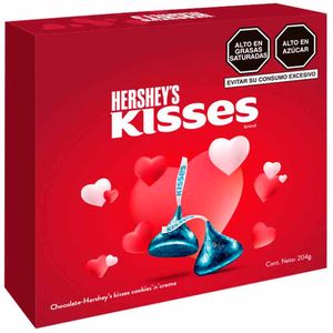 Chocolates HERSHEY'S Kisses Caja Roja 204g