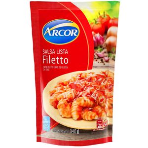 Salsa Filetto ARCOR sin Gluten Doypack 340g