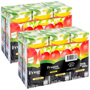 Pack Bebida FRUGOS Mango Caja 235ml Paquete 12un