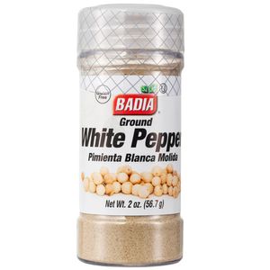 Pimienta Blanca BADIA en Polvo Frasco 56.7g