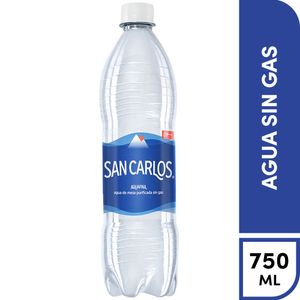 Agua SAN CARLOS sin Gas Botella 750ml