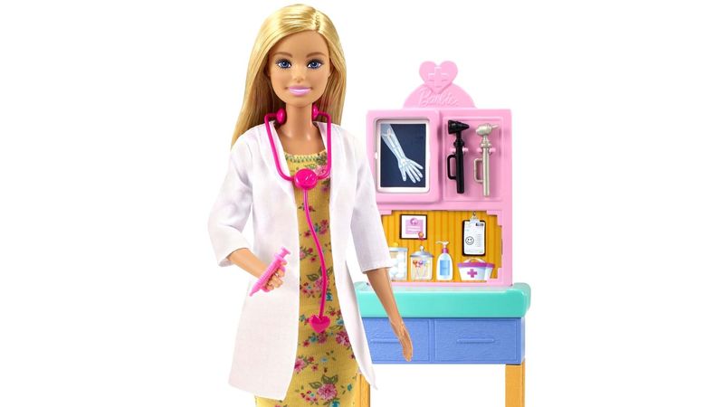 Barbie pediatra de discount bebes