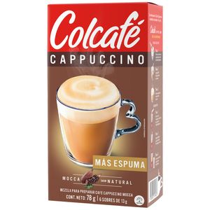 Capuccino Mocca COLCAFÉ Caja 6un