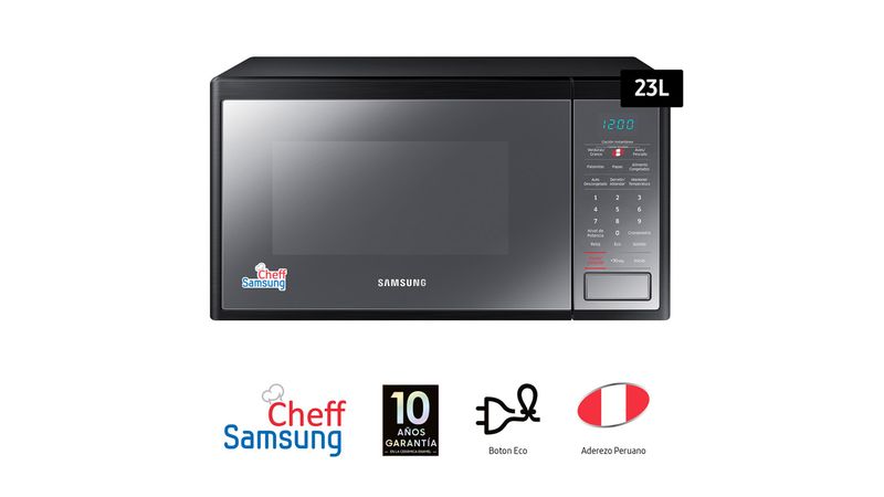 Horno Microondas Samsung 32L MS32J5133AM/PE Gris