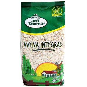 Avena Integral MI TIERRA sin Gluten Bolsa 400g