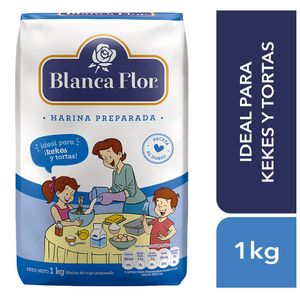 Harina de Trigo Preparada BLANCA FLOR Bolsa 1Kg