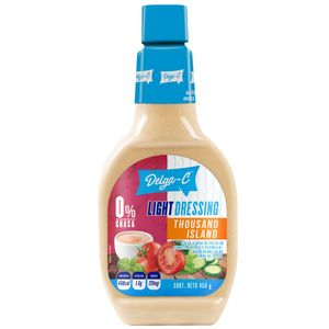 Salsa DELGA-C Mil Islas Libre de Grasa Botella 443ml