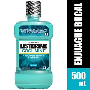 Enjuague bucal LISTERINE Cool mint Botella 500ml