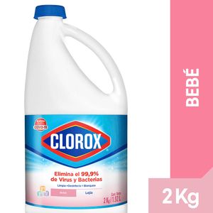 Lejía CLOROX Bebé Botella 2kg