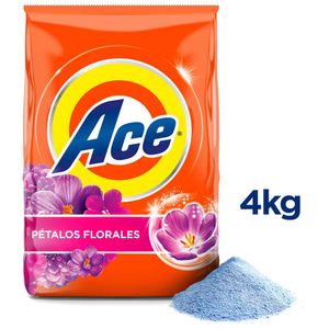 Detergente en Polvo ACE Regular Bolsa 4Kg