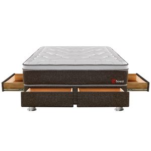 Cama 4 Cajones FORLI Boreal SS Pocket 2 Plazas