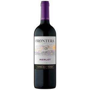 Vino FRONTERA Merlot Botella 750ml