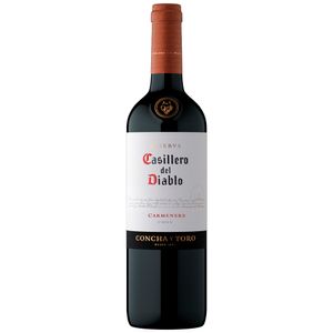 Vino Tinto CASILLERO DEL DIABLO Carmenere Reserva Botella 750ml