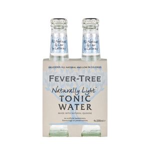 Agua Tónica FEVER TREE Refreshingly Indian Botella 200ml Paquete 4un